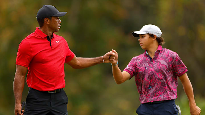 Tiger Woods, Charlie Woods - PNC Championship