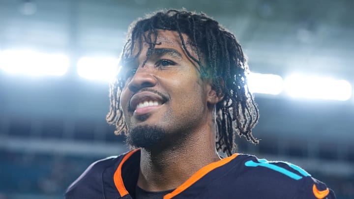 Waddle was drafted by the Dolphins in 2021.