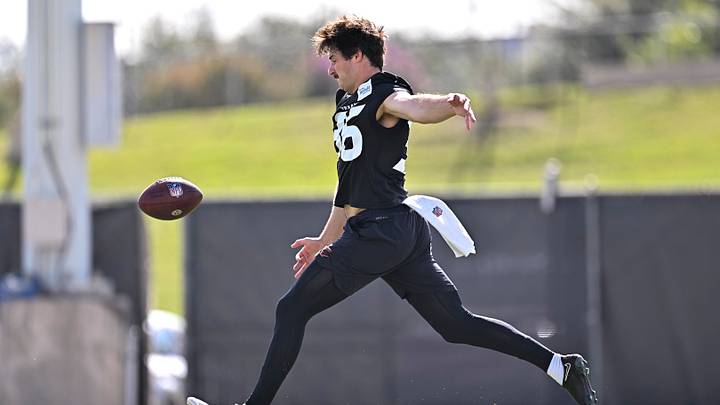 Jun 10, 2026; Houston, Texas, USA; Houston Texans punter Jack Stonehouse (36) participates in a drill during the team’s minicamp at Houston Methodist Training Center. Mandatory Credit: Maria Lysaker-Imagn Images Jun 10, 2026; Houston, Texas, USA; Houston Texans punter Jack Stonehouse (36) participates in a drill during the team’s minicamp at Houston Methodist Training Center. Mandatory Credit: Maria Lysaker-Imagn Images