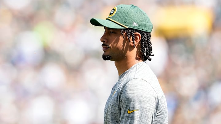 Green Bay Packers quarterback Jordan Love