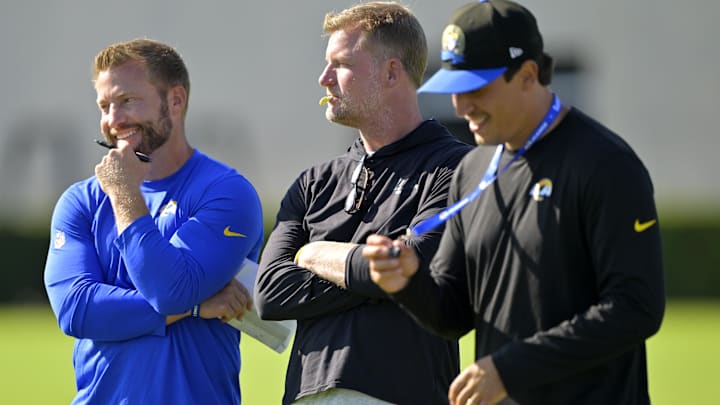 Rams head coach Sean McVay and general manager Les Snead follow an eight-bullet-point list that defines how they have built their team.