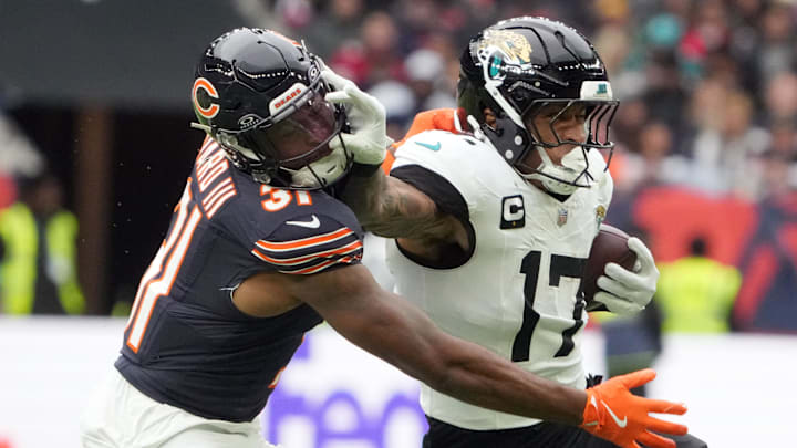 Jacksonville Jaguars tight end Evan Engram.