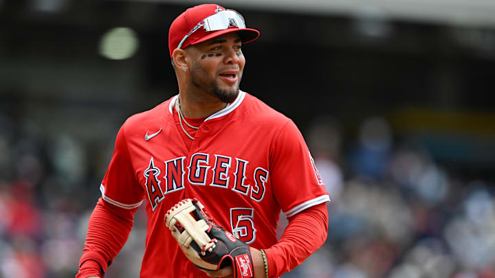 Los Angeles Angels v Cleveland Guardians