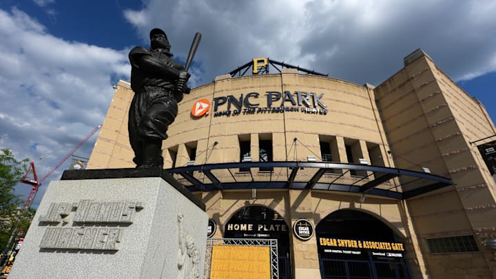 Honus Wagner statue at PNC Park.
