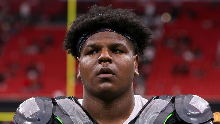 Washington Commanders offensive tackle Josh Conerly Jr. Washington Commanders offensive tackle Josh Conerly Jr.