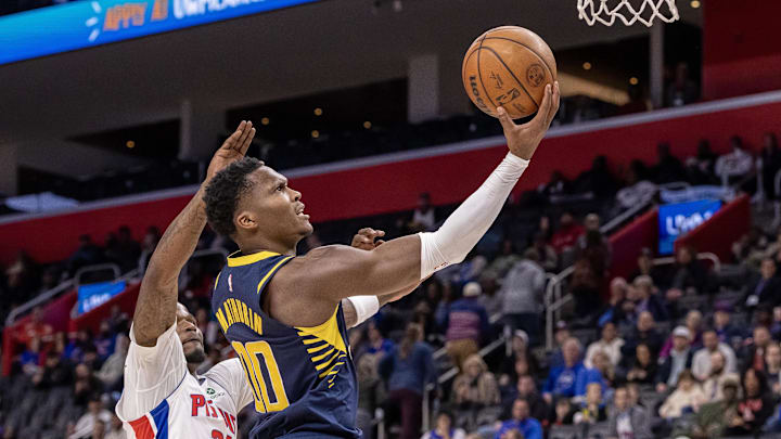 Bennedict Mathurin and the Pacers welcome the Hornets to Indiana on Wednesday night.