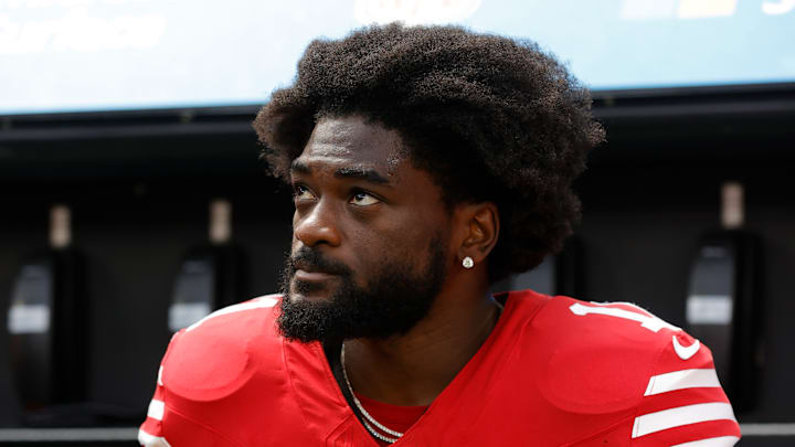 San Francisco 49ers wide receiver Brandon Aiyuk (11) San Francisco 49ers wide receiver Brandon Aiyuk (11)