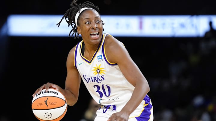 Los Angeles Sparks forward Nneka Ogwumike.