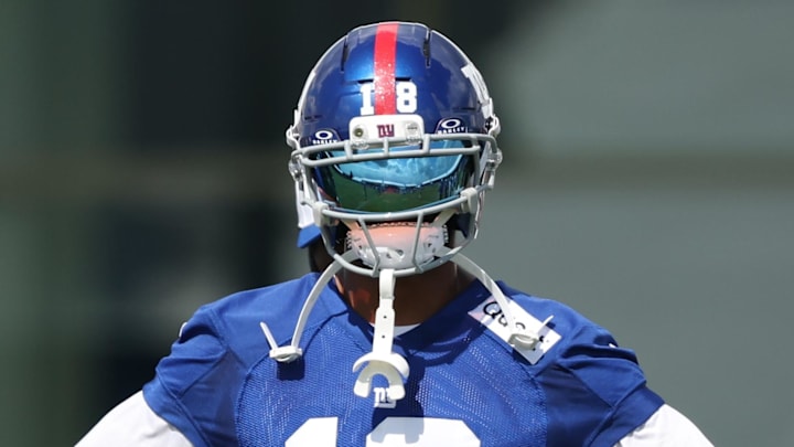 New York Giants wide receiver Darius Slayton has been ruled out of Week 6 against the Eagles. New York Giants wide receiver Darius Slayton has been ruled out of Week 6 against the Eagles.