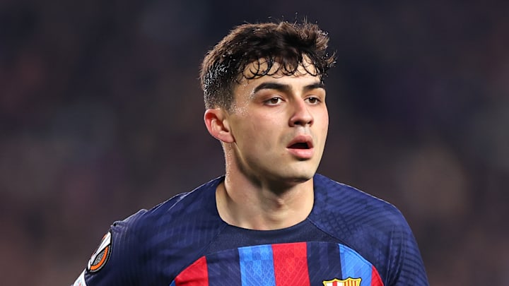 Pedri con el FC Barcelona