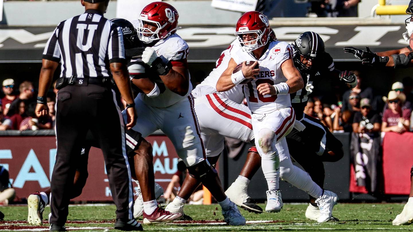 Oklahoma QB John Mateer Rediscovered an Essential Element of His Game Against Mississippi State