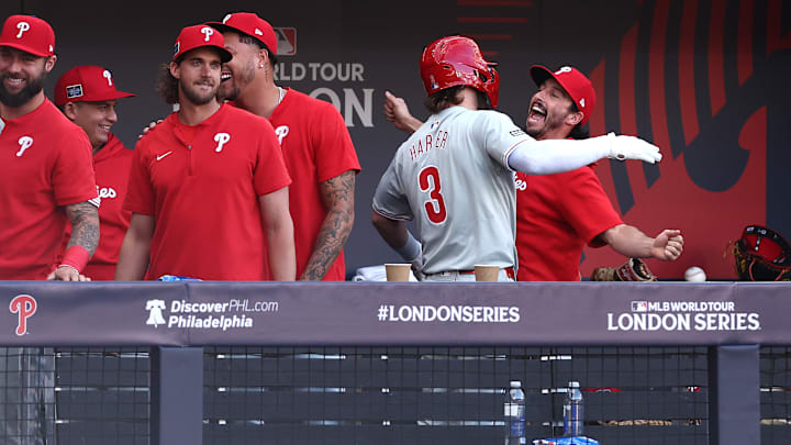 2024 London Series - Philadelphia Phillies 1B Bryce Harper