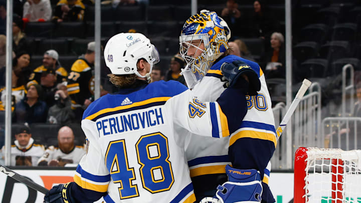 St Louis Blues v Boston Bruins