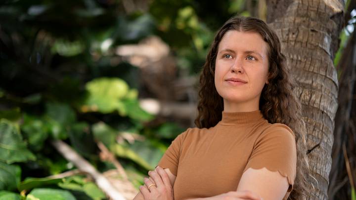 Pictured: Emily Flippen, from the CBS Original Series SURVIVOR, Season 50, scheduled to air on the CBS Television Network. -- Photo: Robert Voets/CBS ©2025 CBS Broadcasting, Inc. All Rights Reserved.