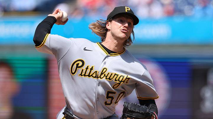 Carmen Mlodzinski and the Pirates are road underdogs in Miami. Carmen Mlodzinski and the Pirates are road underdogs in Miami.