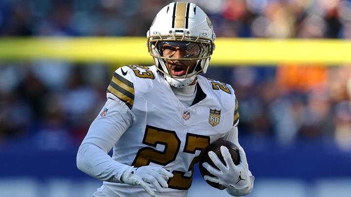 New Orleans Saints S Julian Blackmon (23) New Orleans Saints S Julian Blackmon (23)