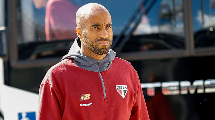 Lucas Moura está fora de combate na estreia do Soberano na Série A