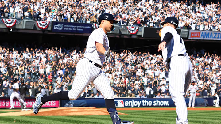 Giancarlo Stanton puso en ventaja a los Yankees