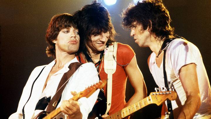 Photo of ROLLING STONES and Mick JAGGER and Ron WOOD and Keith RICHARDS Photo of ROLLING STONES and Mick JAGGER and Ron WOOD and Keith RICHARDS