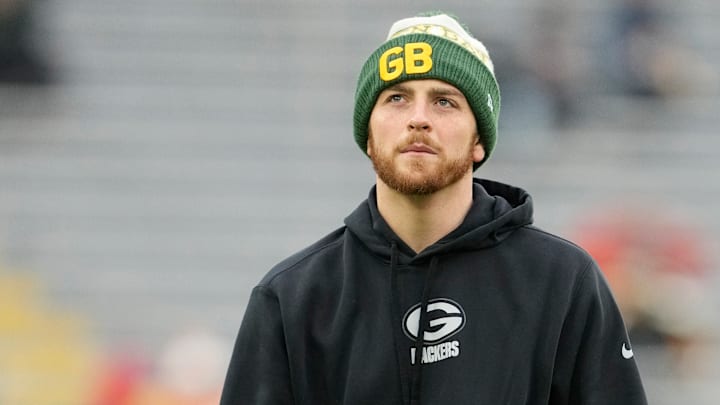 Green Bay Packers quarterback Sean Clifford