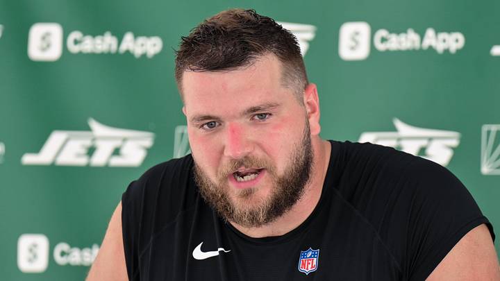 New York Jets center Josh Myers New York Jets center Josh Myers