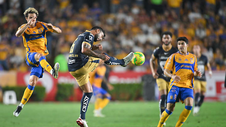 Tigres UANL v Pumas UNAM - Torneo Clausura 2025 Liga MX Tigres UANL v Pumas UNAM - Torneo Clausura 2025 Liga MX