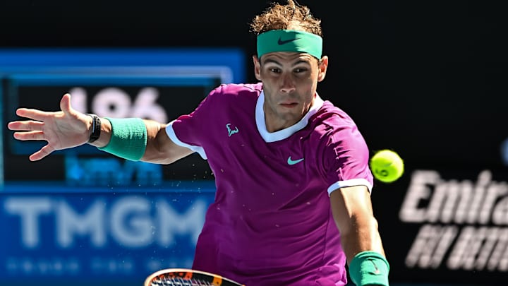 Rafael Nadal es una de las estrellas del tenis mundial que sigue en carrera en el Abierto de Australia