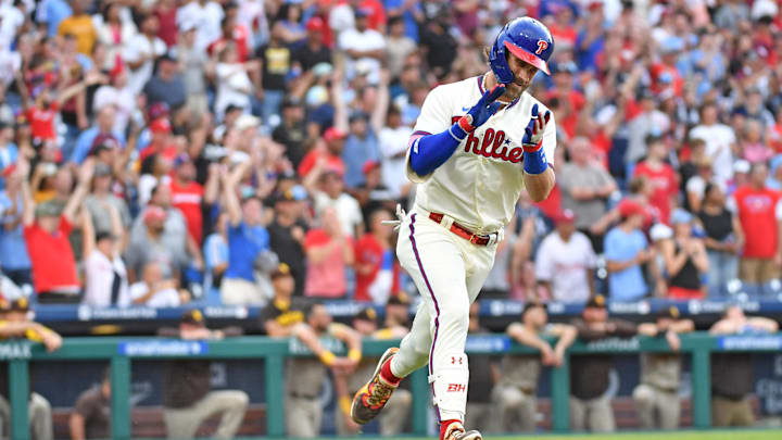 Philadelphia Phillies designated hitter Bryce Harper