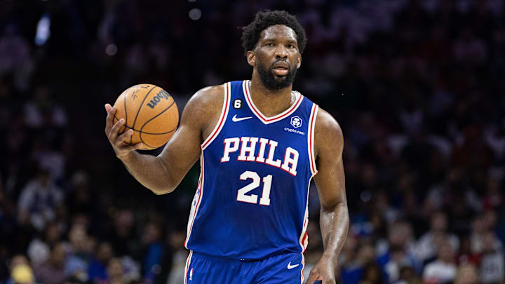 Philadelphia 76ers center Joel Embiid.