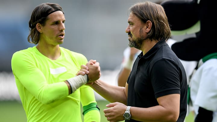 Daniel Farke und Yann Sommer Daniel Farke und Yann Sommer