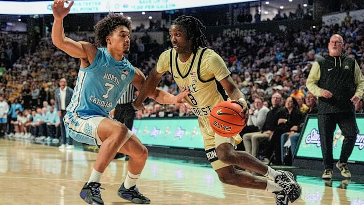 North Carolina and Wake Forest are battling for a berth in the NCAA tournament
