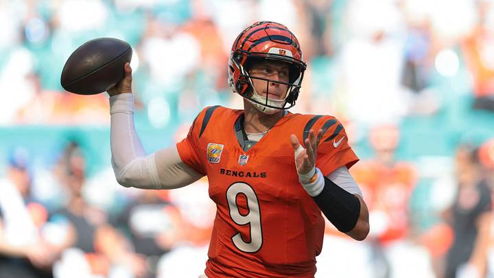 The Cincinnati Bengals and quarterback Joe Burrow are underdogs on Sunday.