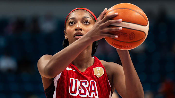 Angel Reese was traded to the Dream in April.