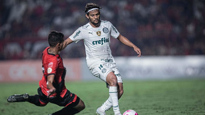 Scarpa novamente foi decisivo ao dar assistência para o gol palmeirense