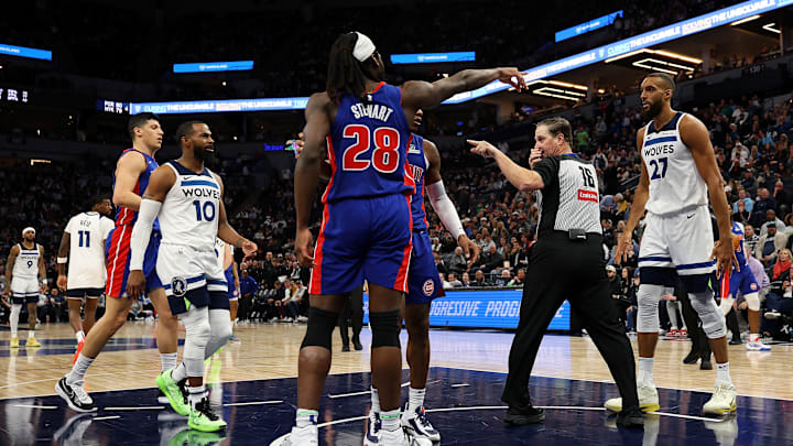 Detroit Pistons v Minnesota Timberwolves