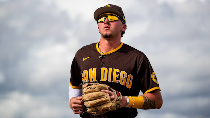 San Diego Padres shortstop Jackson Merrill