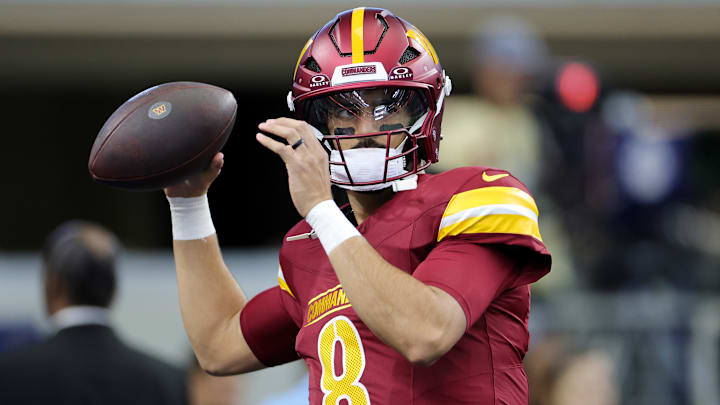Washington Commanders QB Marcus Mariota