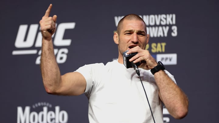 Sean Strickland at UFC 276 Press Conference