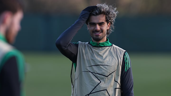 Celtic FC Training Session And Press Conference - UEFA Champions League 2024/25 League Phase MD8