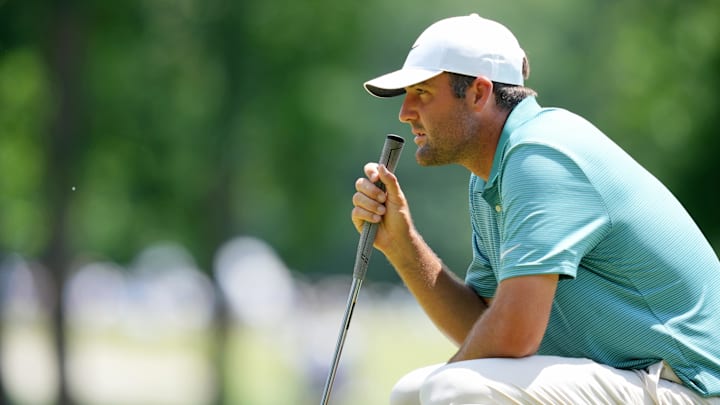 Scottie Scheffler is set as a big betting favorite to win the PGA Championship. 