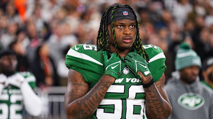 NY Jets linebacker Quincy Williams