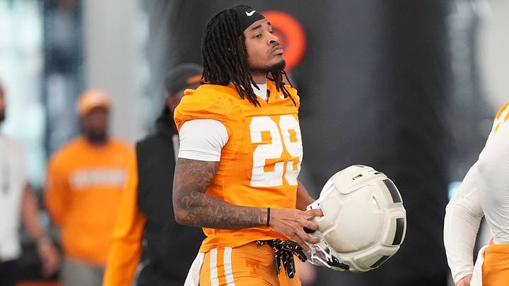 Tennessee football’s Jadais Richard (29) during Vols spring football practice at University of Tennessee in Knoxville, Tennessee, March 25, 2026. Tennessee football’s Jadais Richard (29) during Vols spring football practice at University of Tennessee in Knoxville, Tennessee, March 25, 2026.