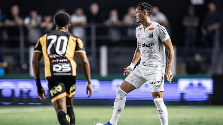 Gols do jogo entre Santos e Novorizontino aconteceram no primeiro tempo