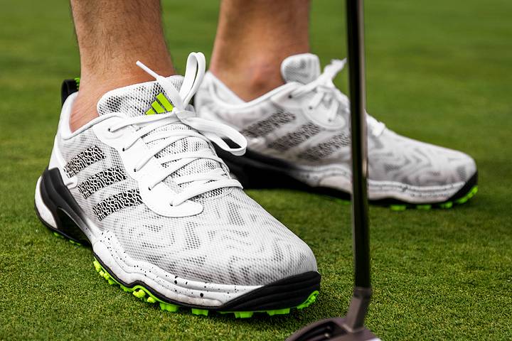 adidas gazelle silver green womens adidas Adizero ZG BOA Spikeless Golf Shoes - Men's - Cloud White / Silver / Light Grey