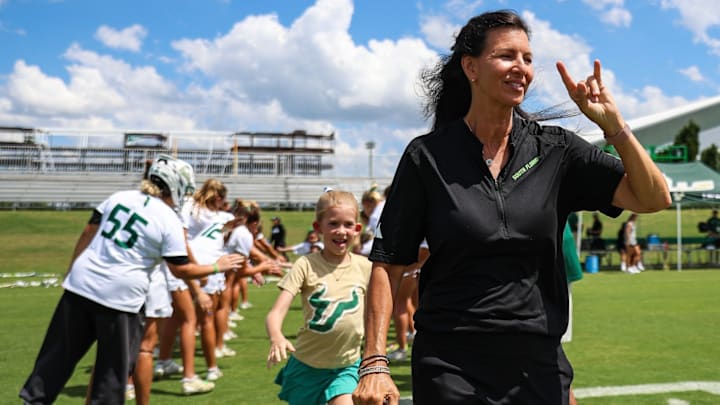 USF women's lacrosse coach Mindy McCord