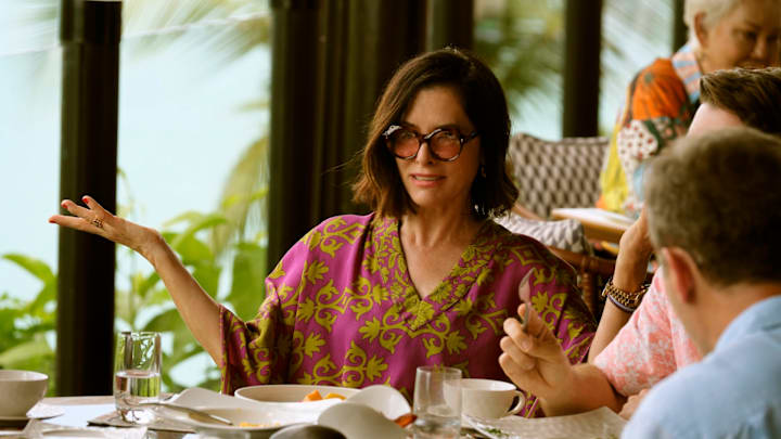 Parker Posey in The White Lotus season 3 on HBO