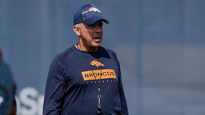 Denver Broncos head coach Sean Payton