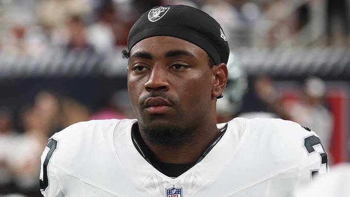 Las Vegas Raiders RB Mike Washington Jr.