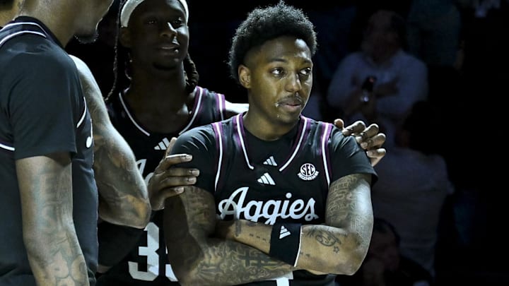 Texas A&M Aggies guard Wade Taylor IV Texas A&M Aggies guard Wade Taylor IV