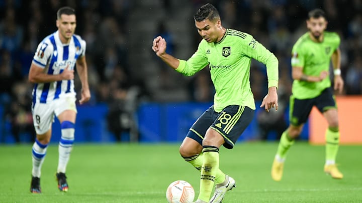 Time de Casemiro reencontra a Real Sociedad na Liga Europa